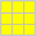 3 x 3 の無料オンラインクロスワード